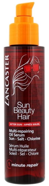 Laiskan perheenäidin parhaat aurinkovoiteet
Lancaster Sun Beauty Hair Multi-Repairing Oil Serum