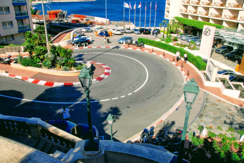 Formula 1 radan pätkä Monacossa