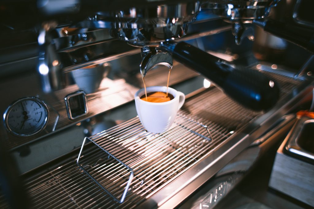 espressokone, kahvi