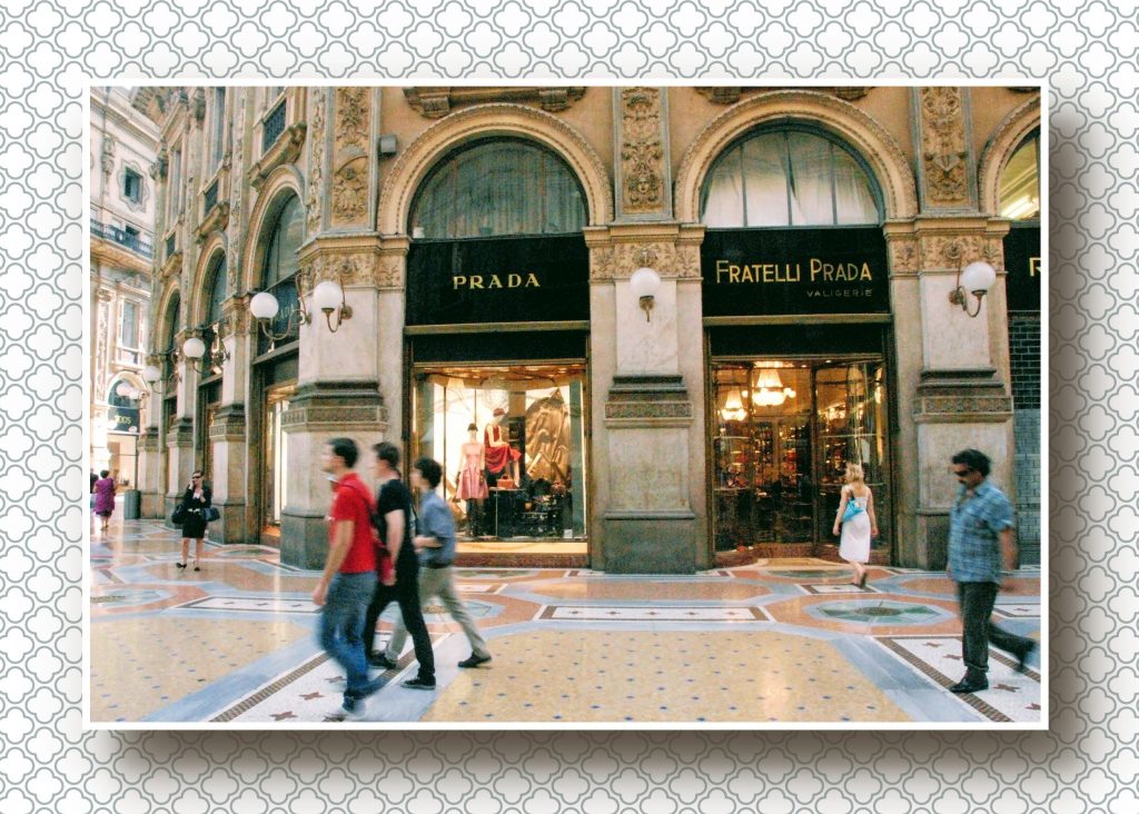 Galleria Vittorio Emanuele II, ostolakko 