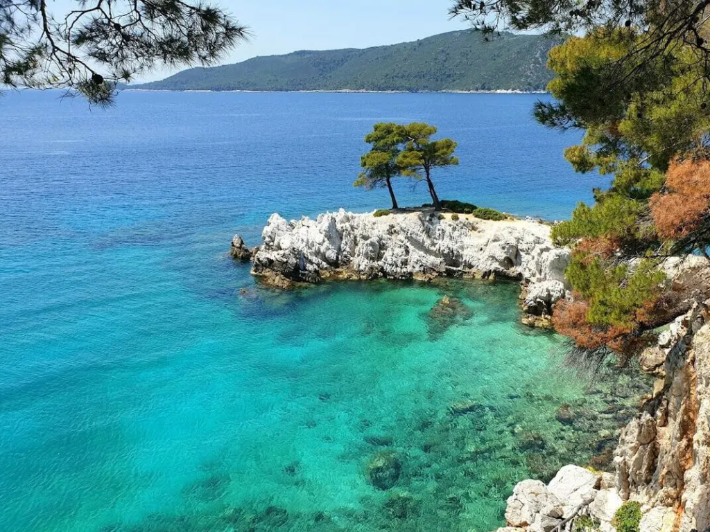 Skopelos (kuva Täydellisen Kreikan saaren metsästys -blogista) 
