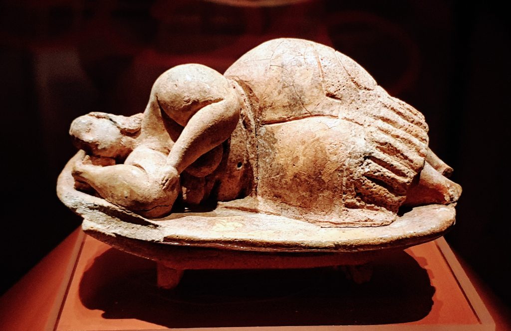 Maltan Arkeologinen museo - Nukkuva nainen