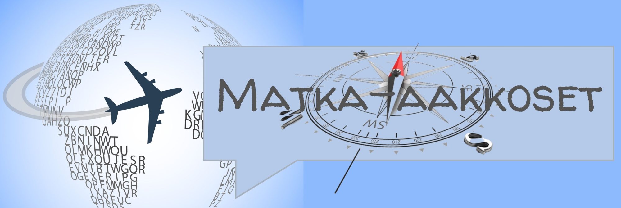 Matka-aakkoset A-J banner