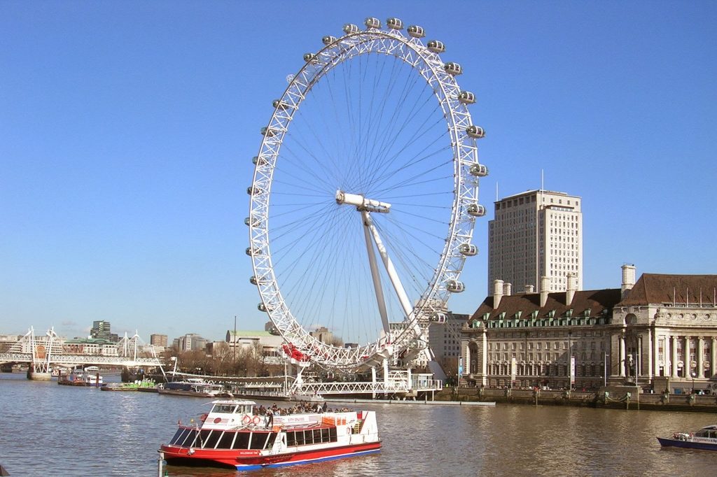 Matkat Lontoo - London Eye