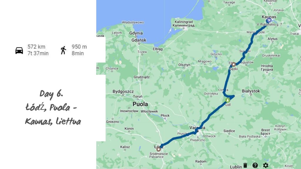Road trip 4292 - Puola - Liettua