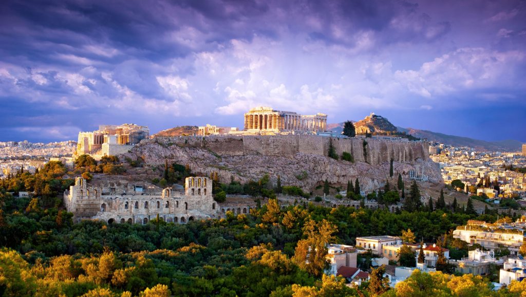 Syystalven aurinkoisempia matkakohteita - Ateena