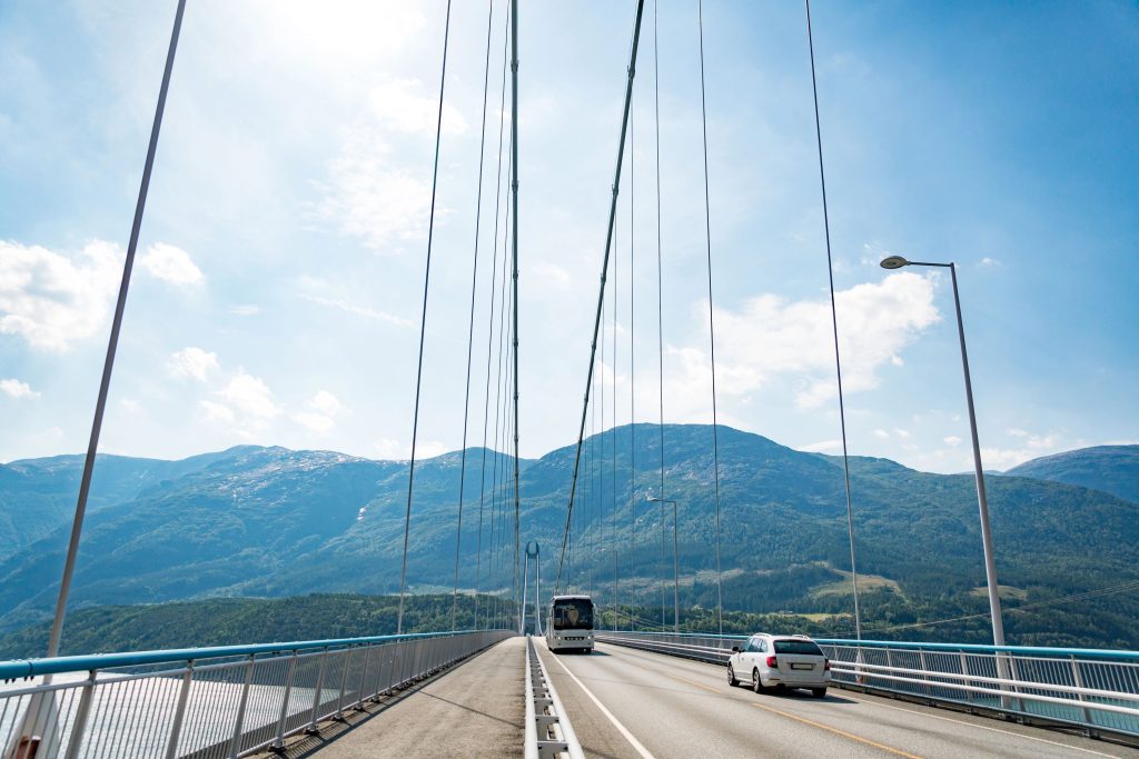 Hardanger Bridge, Norja
