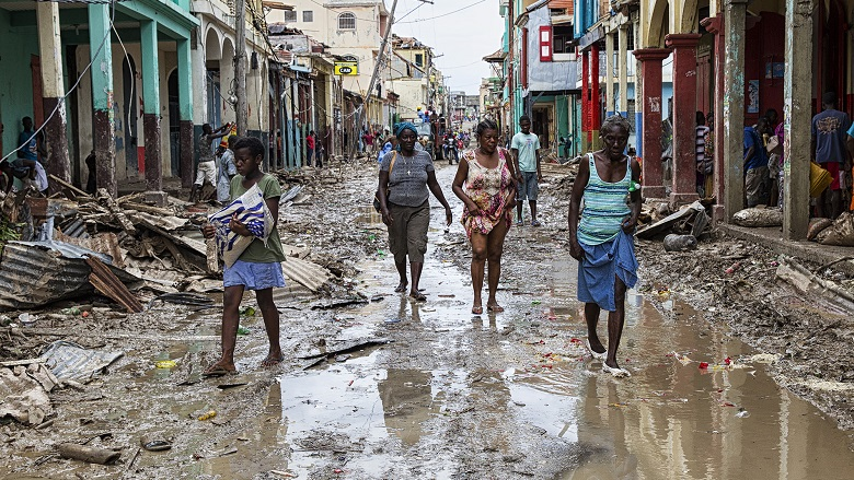 Haiti after hurricane Mathew stroke - Maailman vaarallisimpia paikkoja