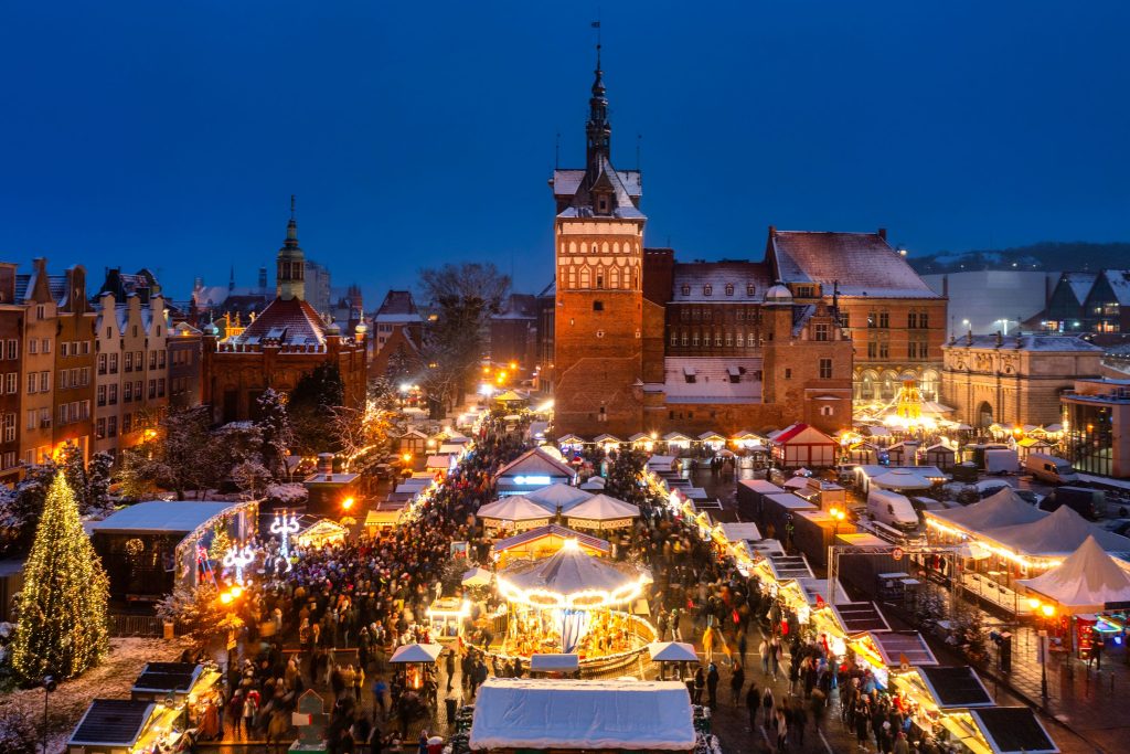 Joulukalenteri 2024 - Puola, Gdansk Rynek Glowny