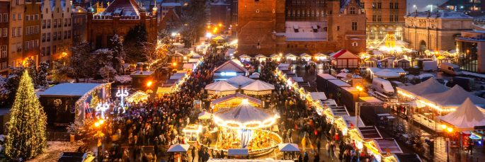 Joulukalenteri 2024 - Puola, Gdansk Rynek Glowny