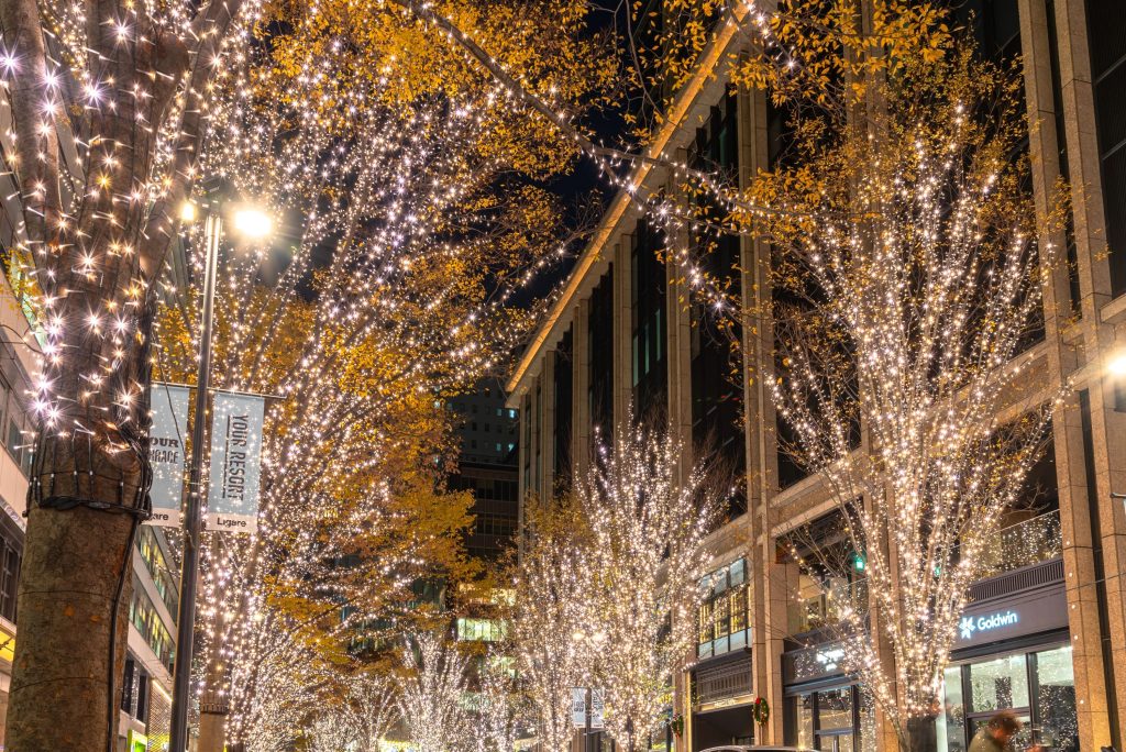 Marunouchi winter illumination festival (Tokyo, Japani) - Joulukalenteri 2024 - Japani