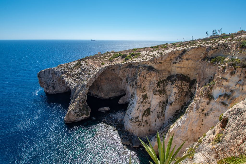 Oletko koskaan - blogihaaste - Blue Grotto, Malta