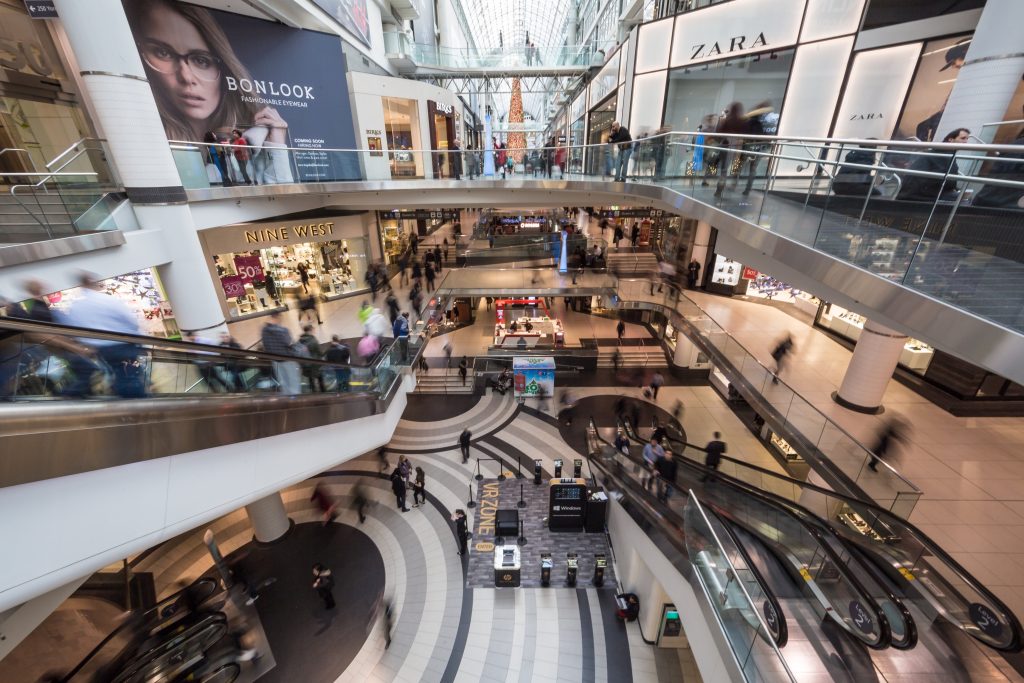 Oletko koskaan - blogihaaste - shopping Mall